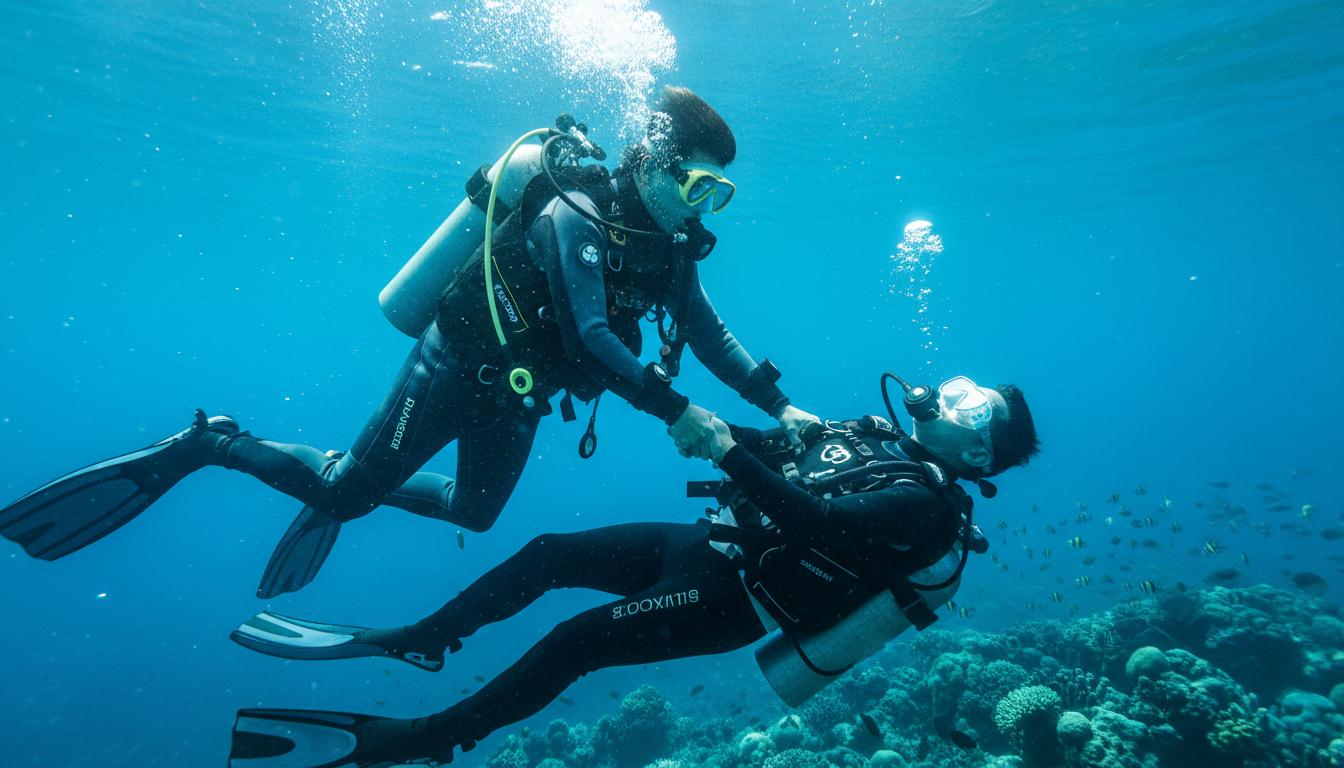 Rescue diver training