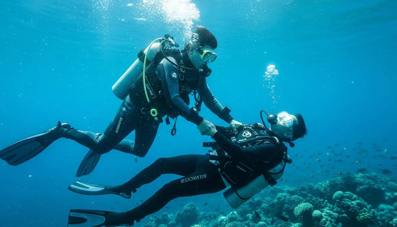 Rescue diver training