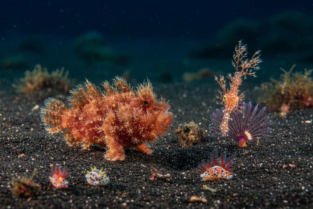 Seraya Secrets, Macro & muck diving in Tulamben, Bali
